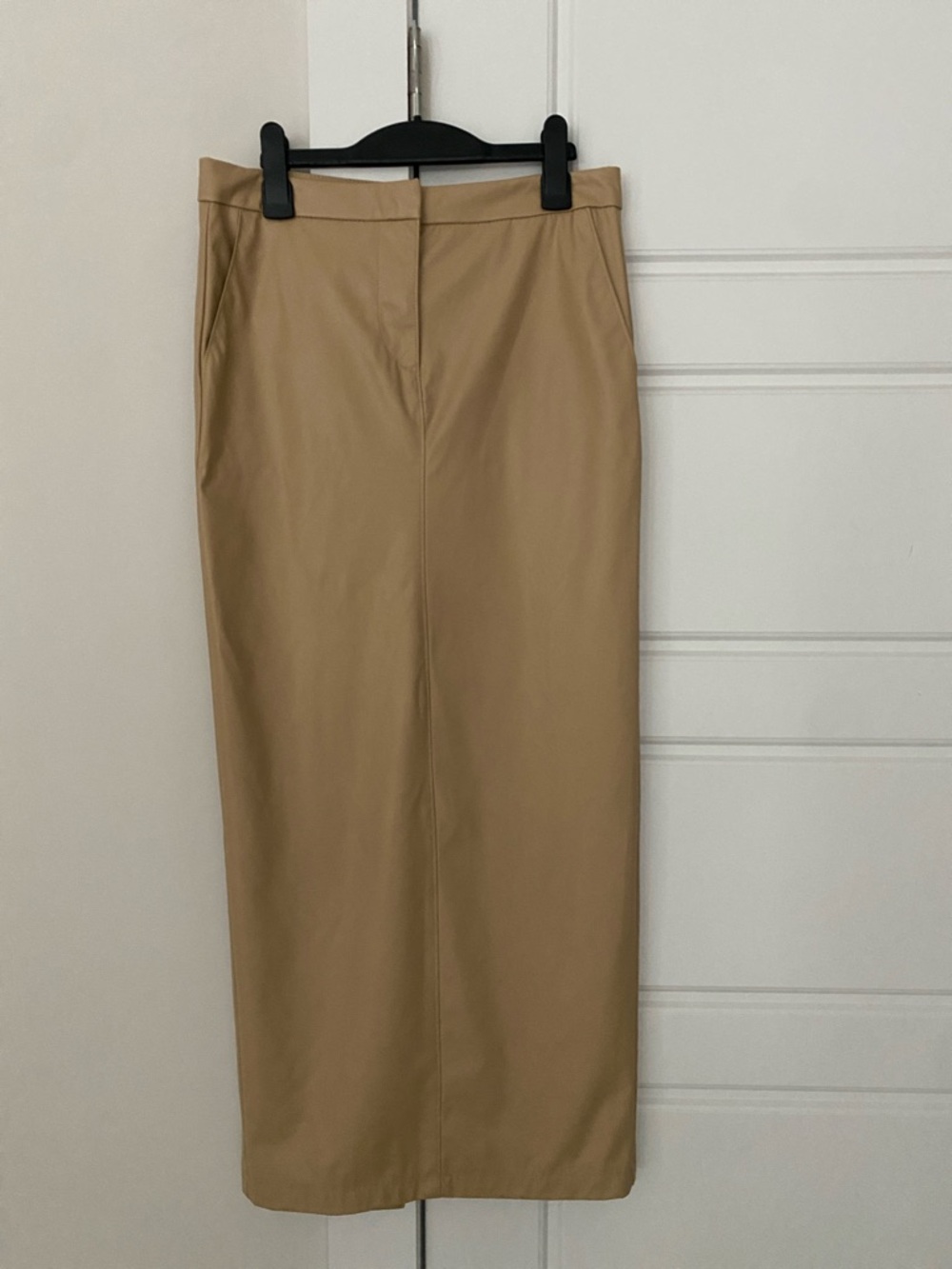Classic Tan Maxi  Pencil Skirt - Women S